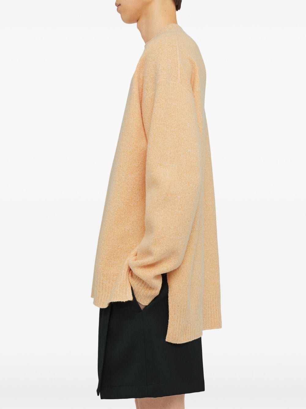 crew-neck wool-blend jumper - 5