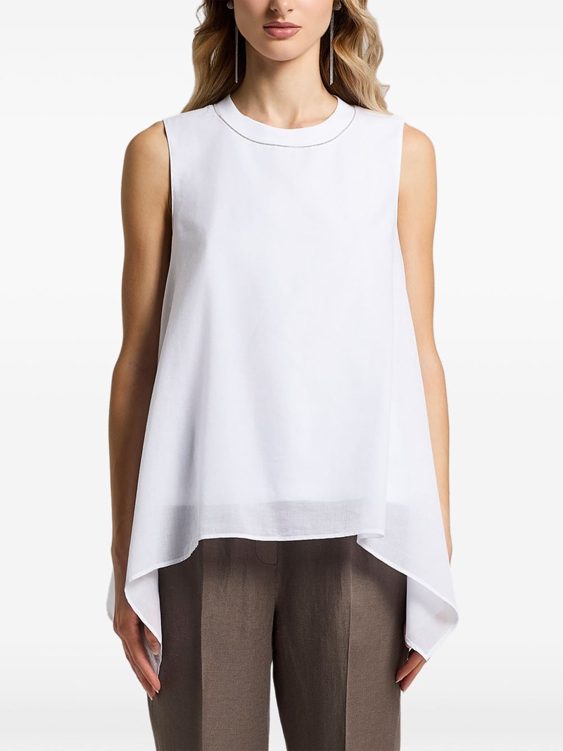 asymmetric embellished top 1