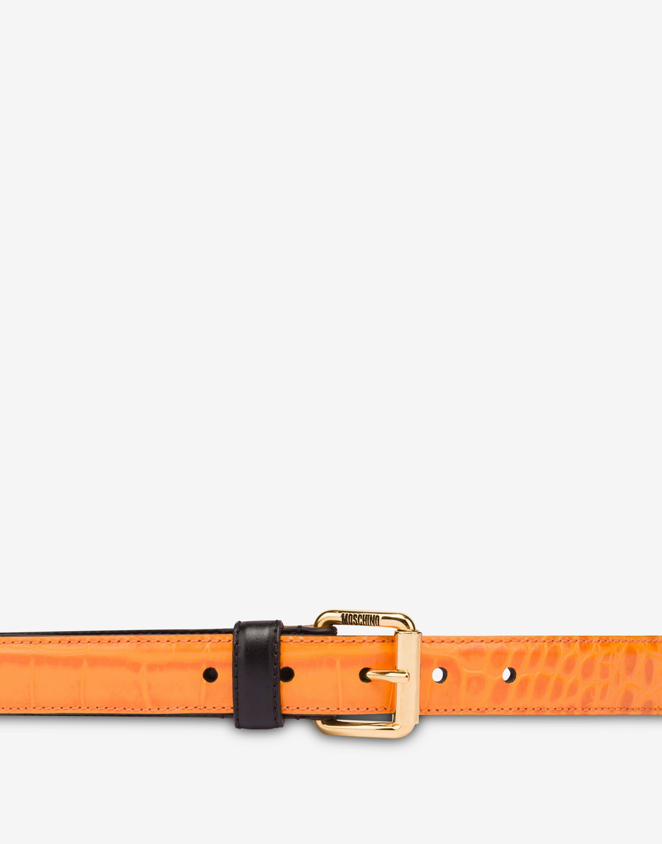 CALF PATCHWORK BELT - 2