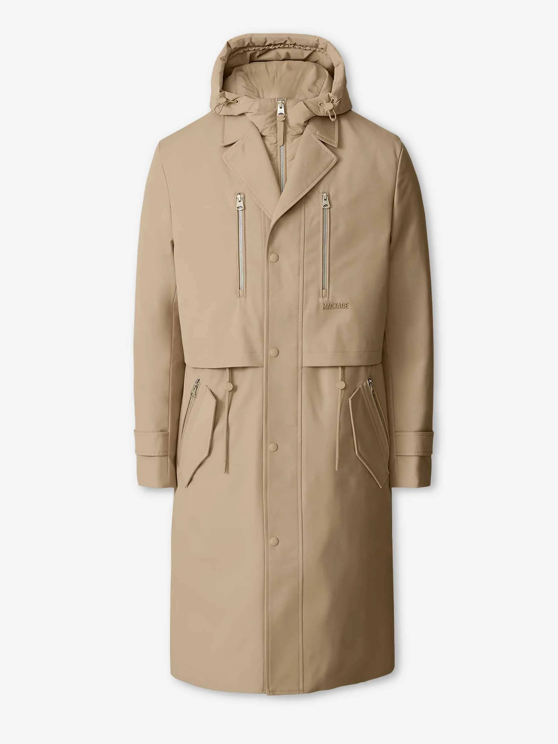 STERLING TECHNICAL TRENCH COAT - 1