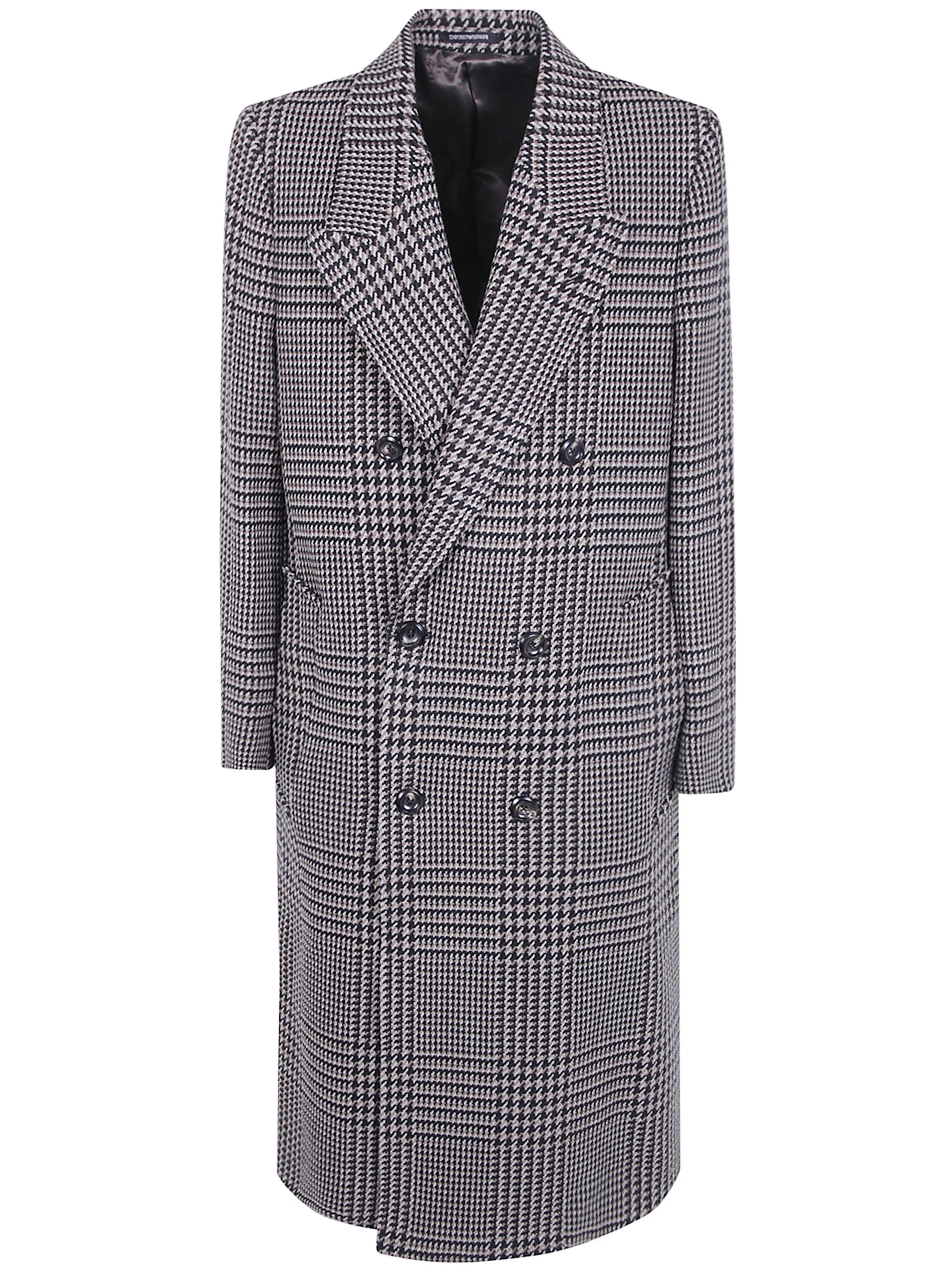 Coat Double Breasted Long Coat - 1