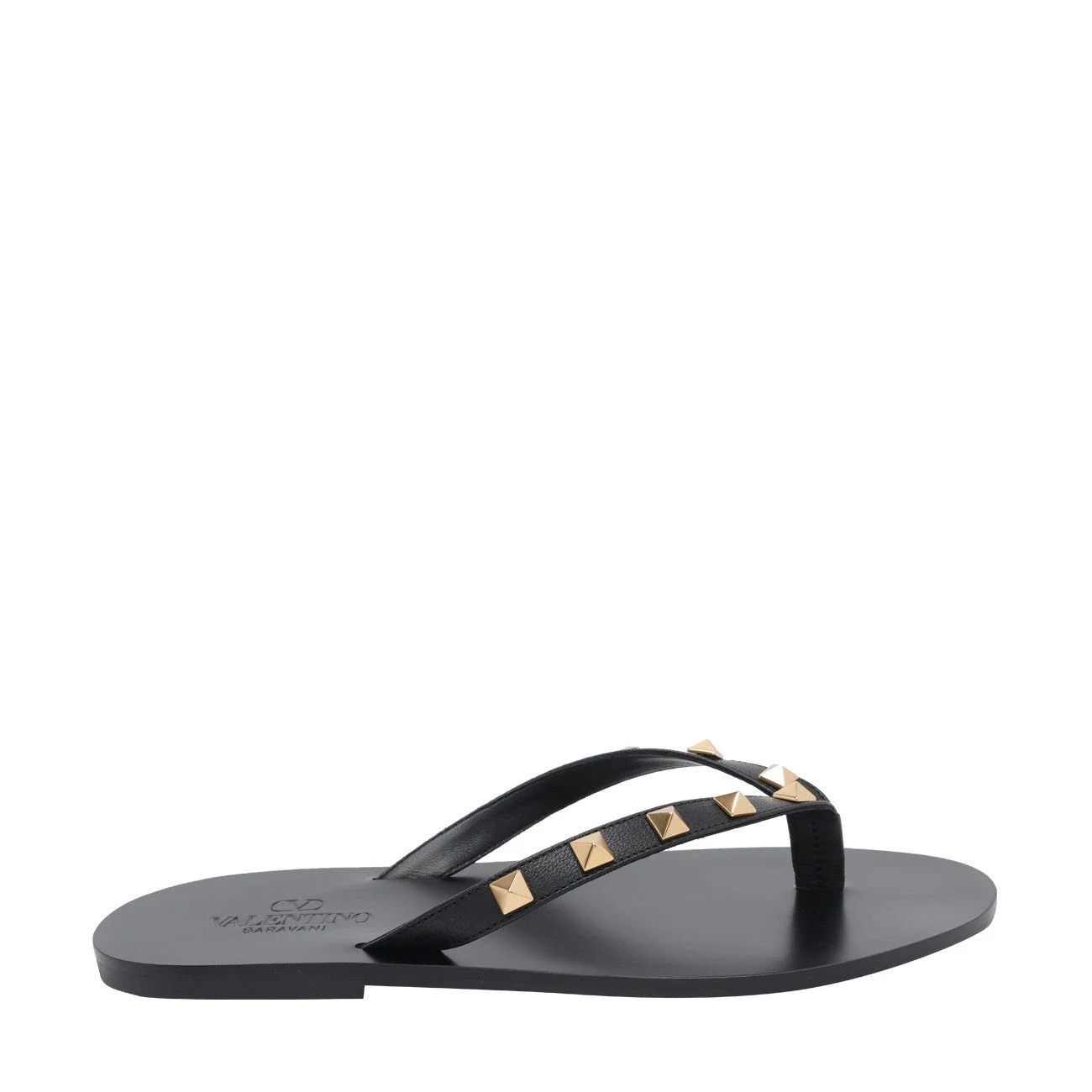 Valentino Garavani Men Rockstud Flip Flops - 1