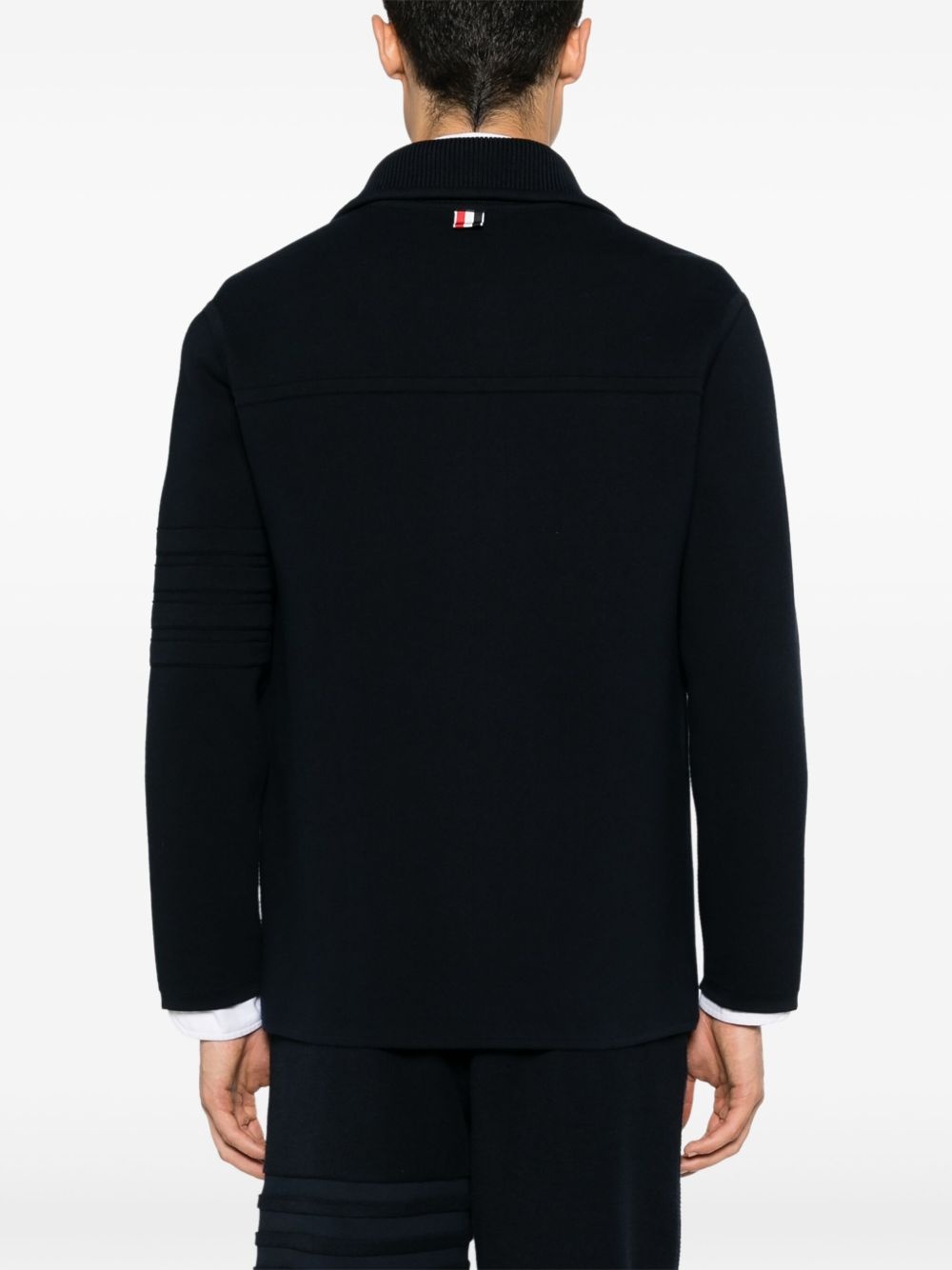 4-Bar piqué-weave jacket - 4