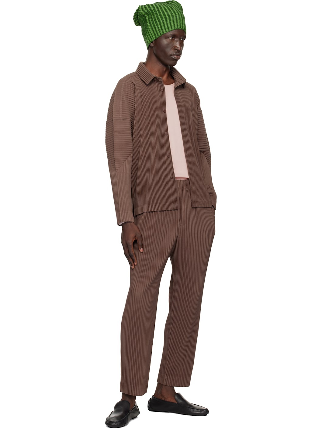 Brown Monthly Color November Trousers - 4