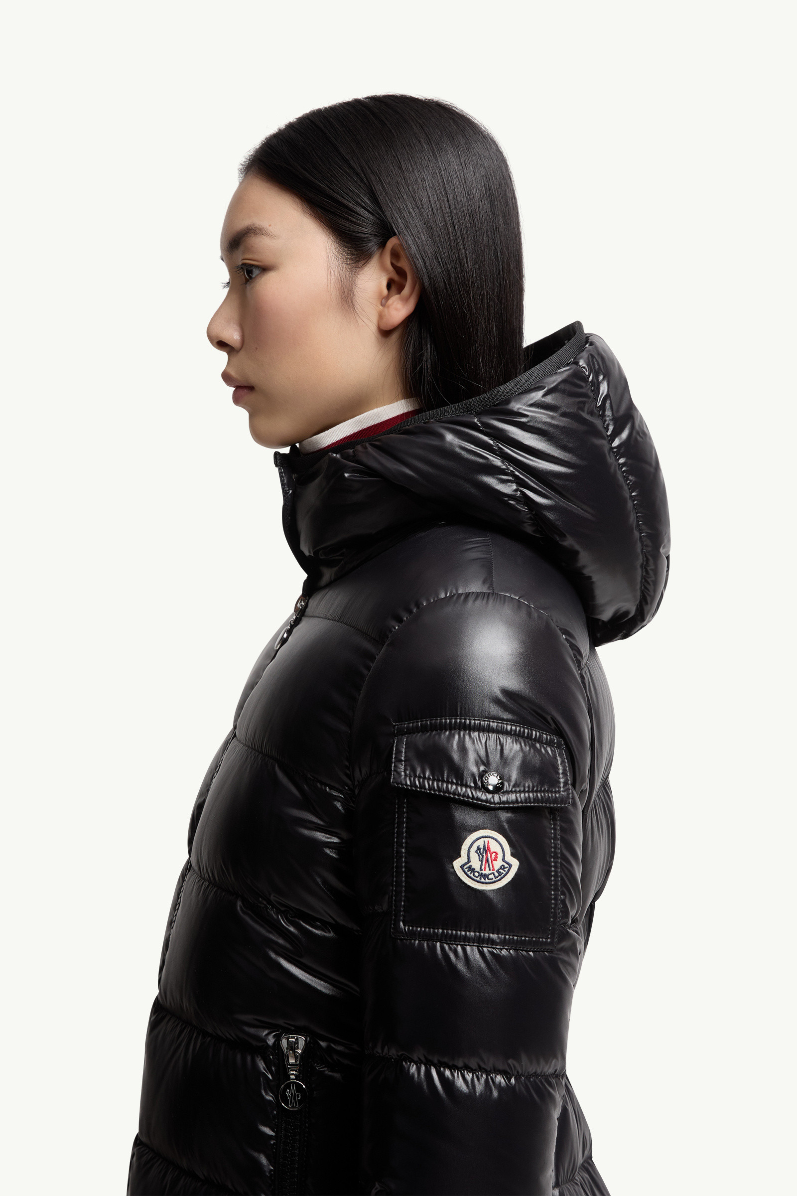 Courcelles Hooded Mid-Length Down Jacket - 4