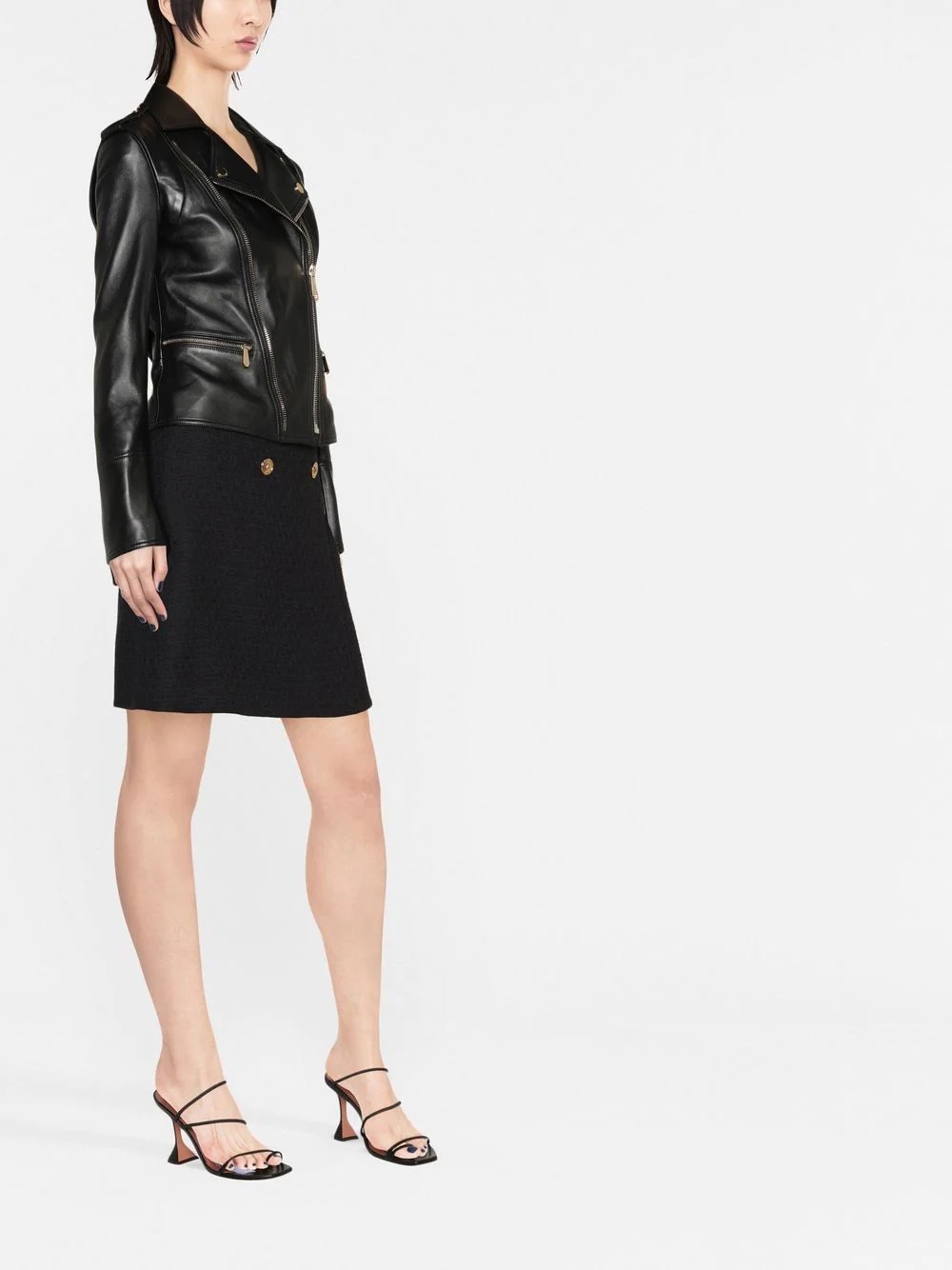 Leather Biker jacket - 3