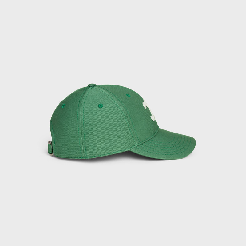 triomphe baseball cap IN WASHED COTTON GABARDINE 3