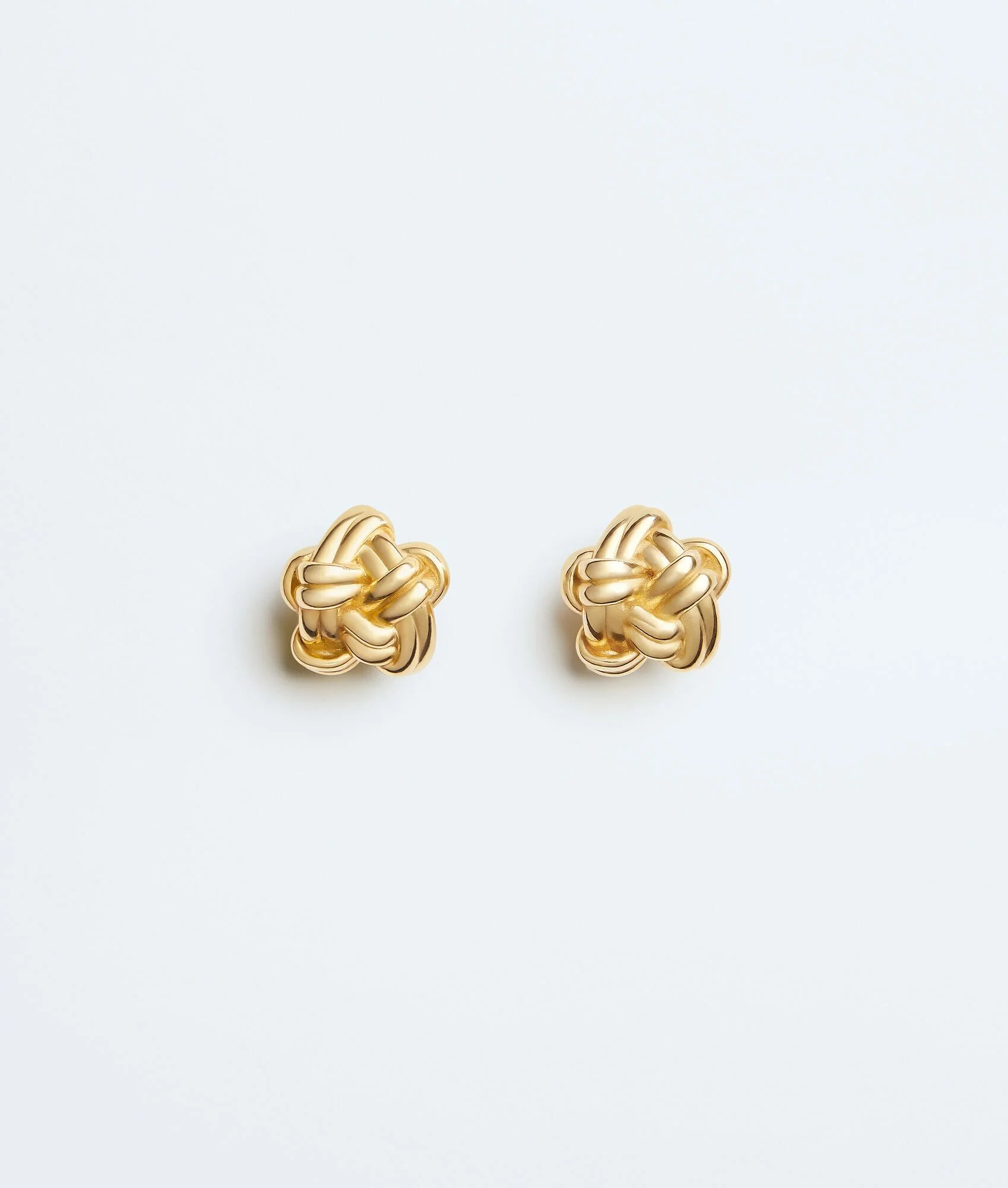 Knot Stud Earrings - 1