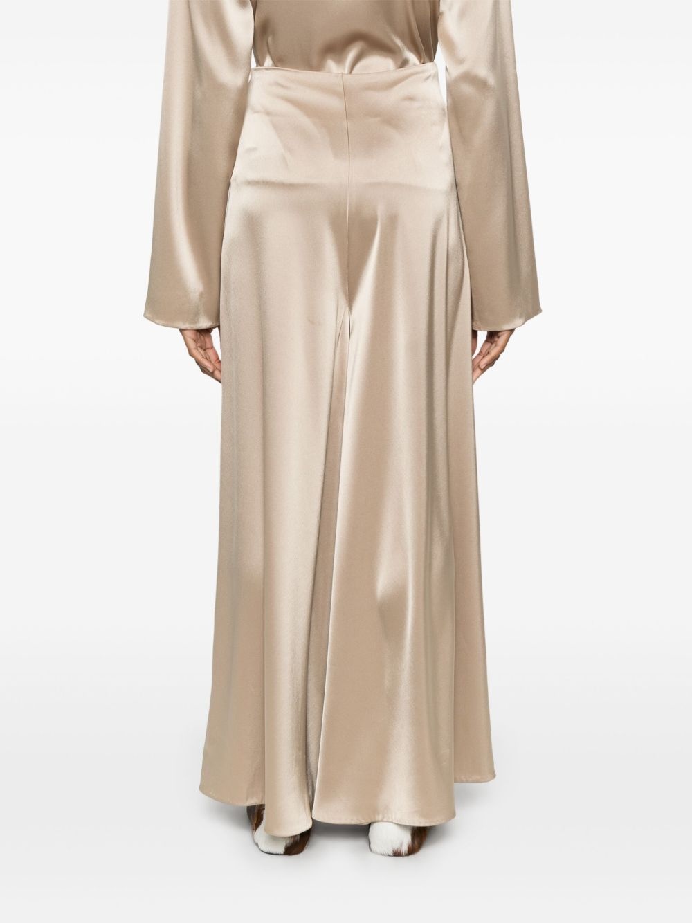 satin trousers - 4