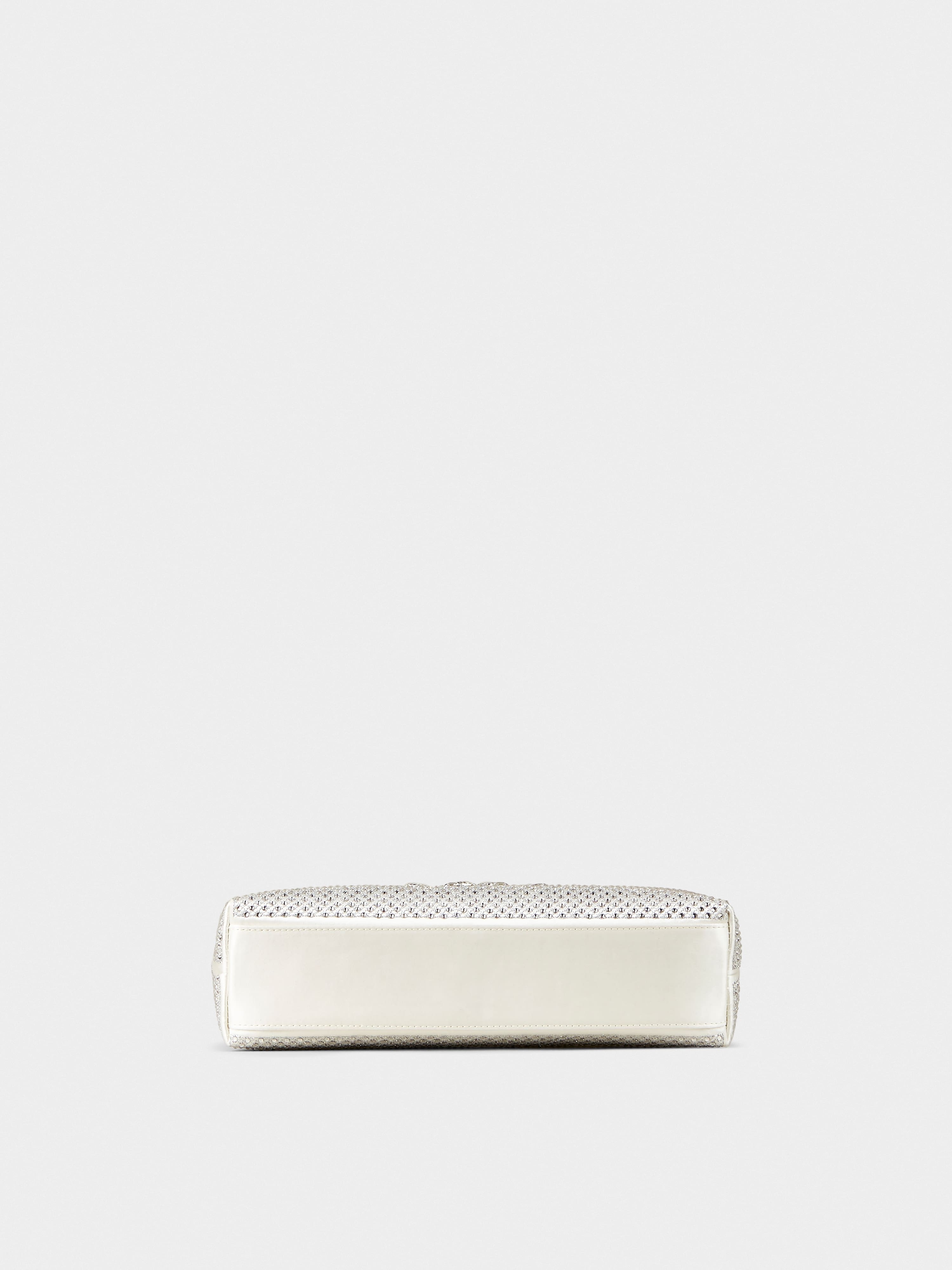 RV Nightlily Crystal Mesh Mini Bag in Satin - 6