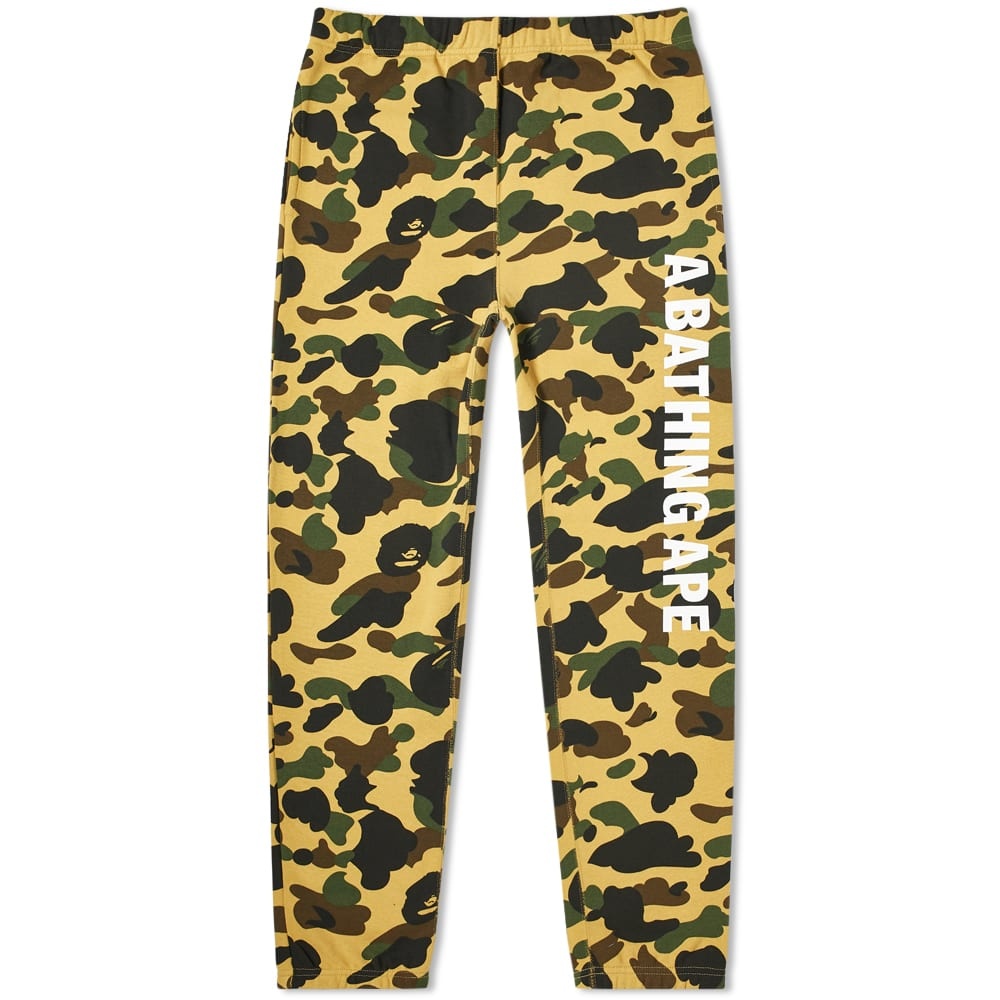 A Bathing Ape 1st Camo Slim Sweat Pant - 1