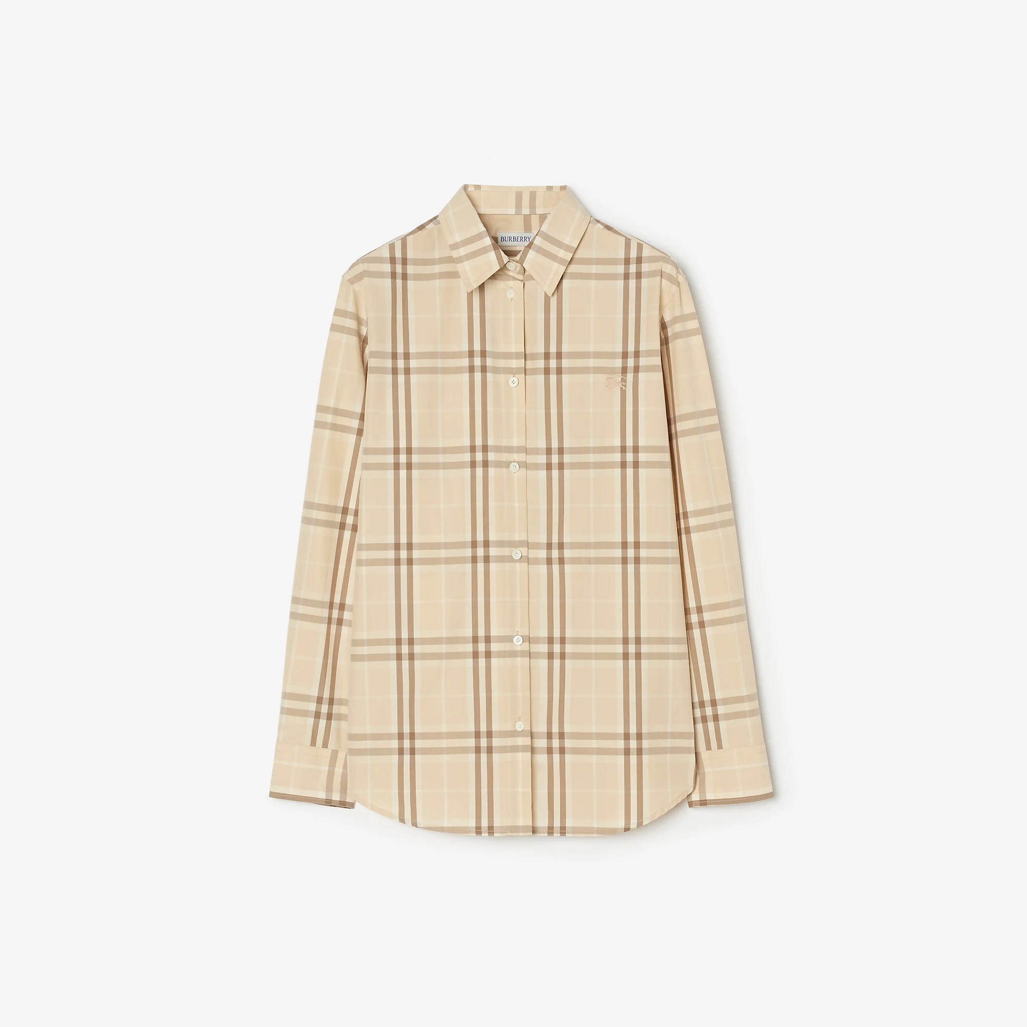 Classic Fit Check Cotton Shirt - 1