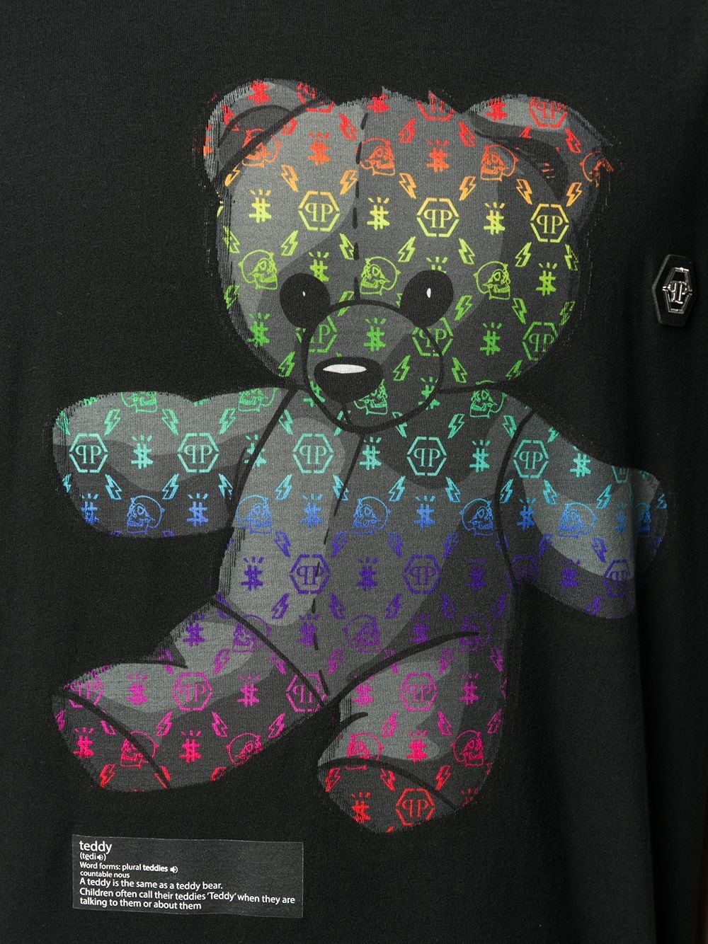 round neck Teddy Bear masco T-shirt - 5