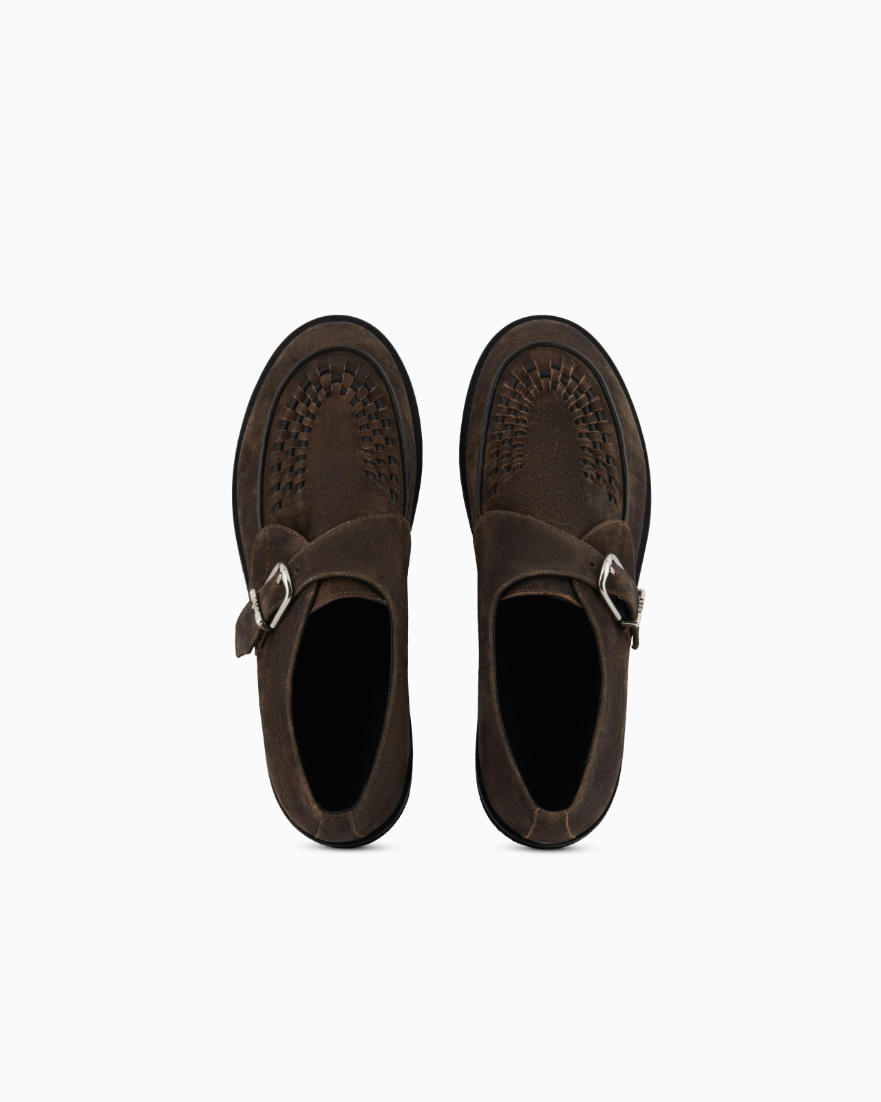 NEW YORK CAPSULE COLLECTION MONKSTRAPS IN DAPPLED CRUST LEATHER - 3