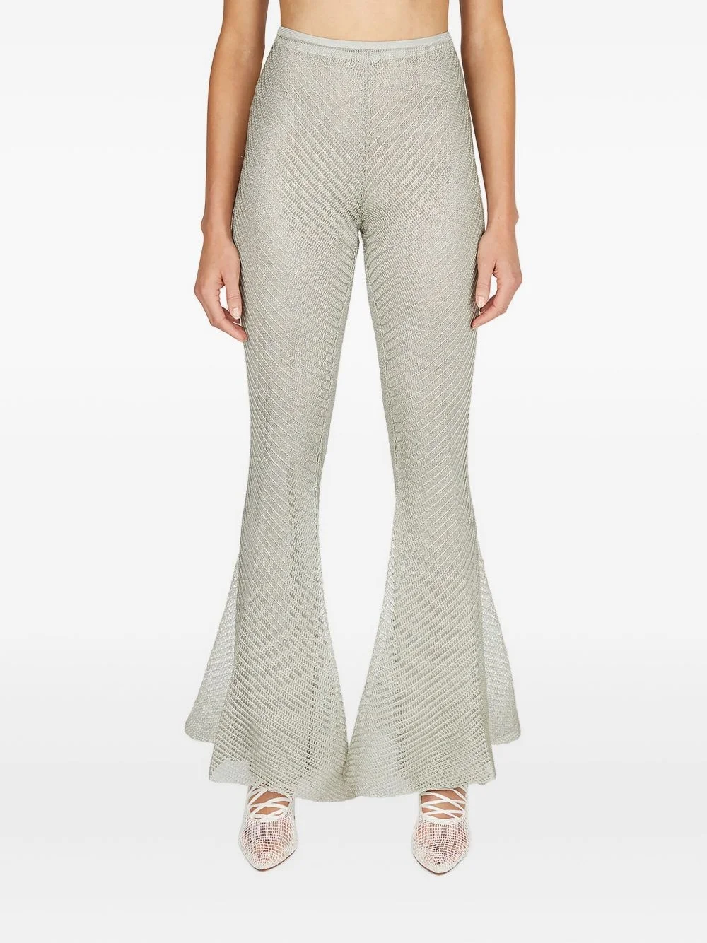 flared trousers - 1