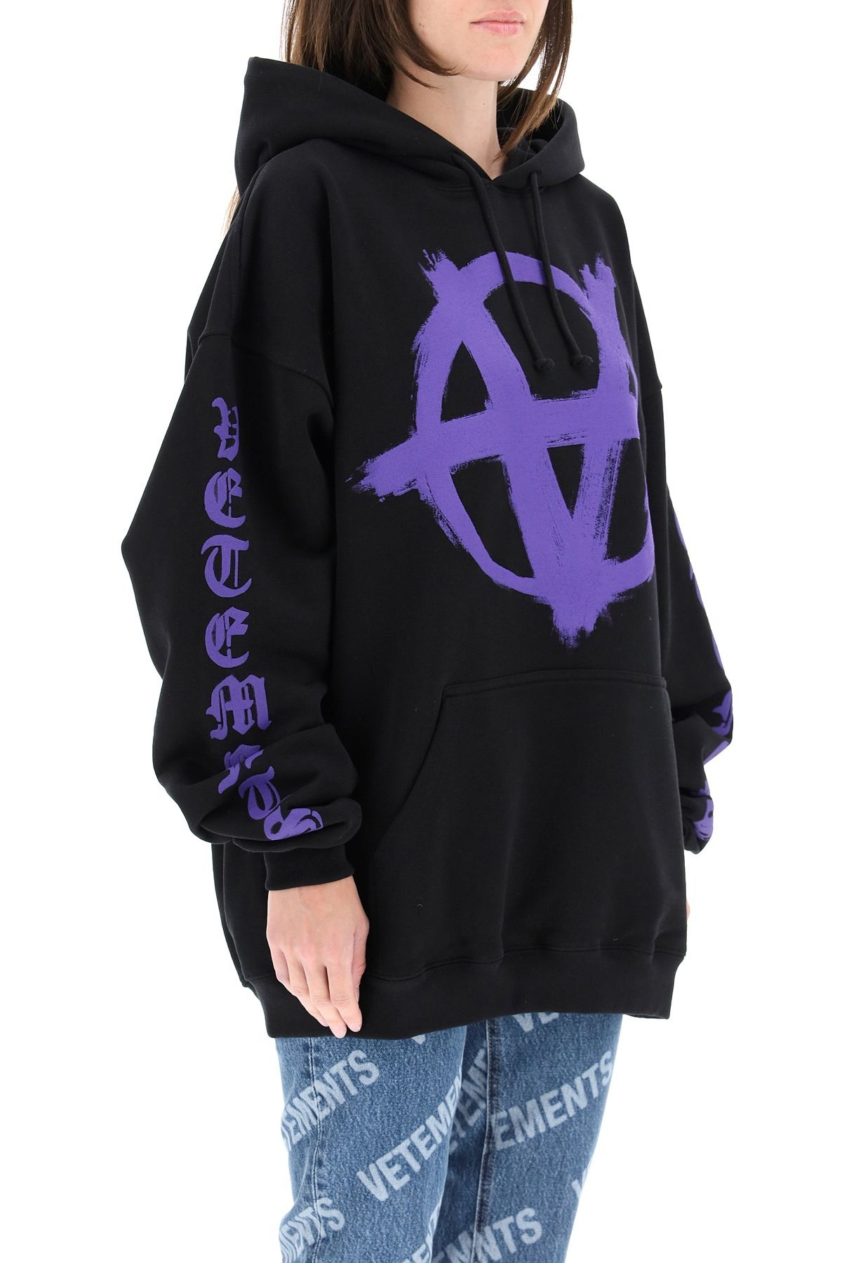 ANARCHY GOTHIC LOGO HOODIE - 3