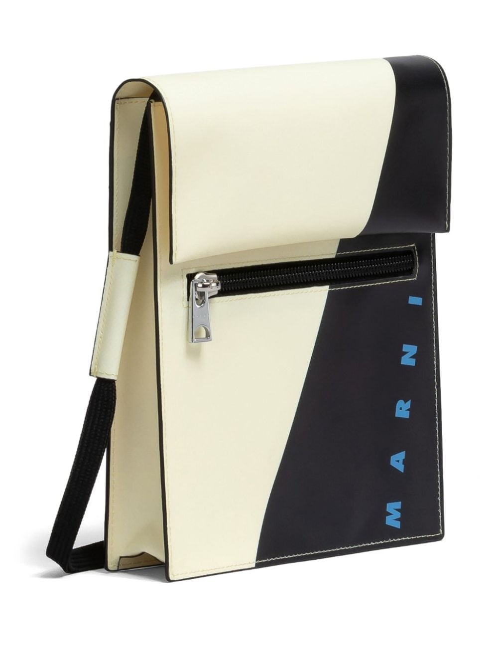 logo-lettering shoulder bag - 4