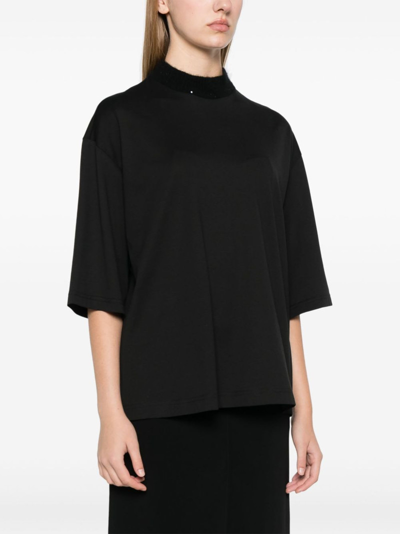 sequin-embellished T-shirt 3