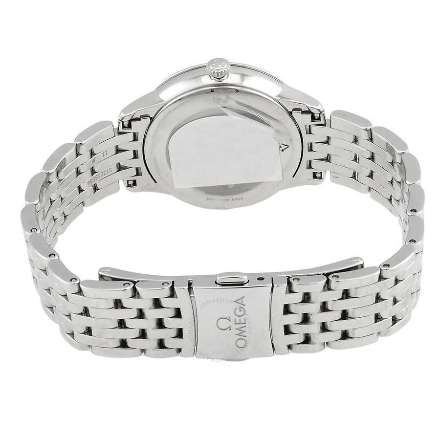 Omega De Ville Quartz White Mother of Pearl Dial Ladies Watch 434.10.28.60.05.001 - 3