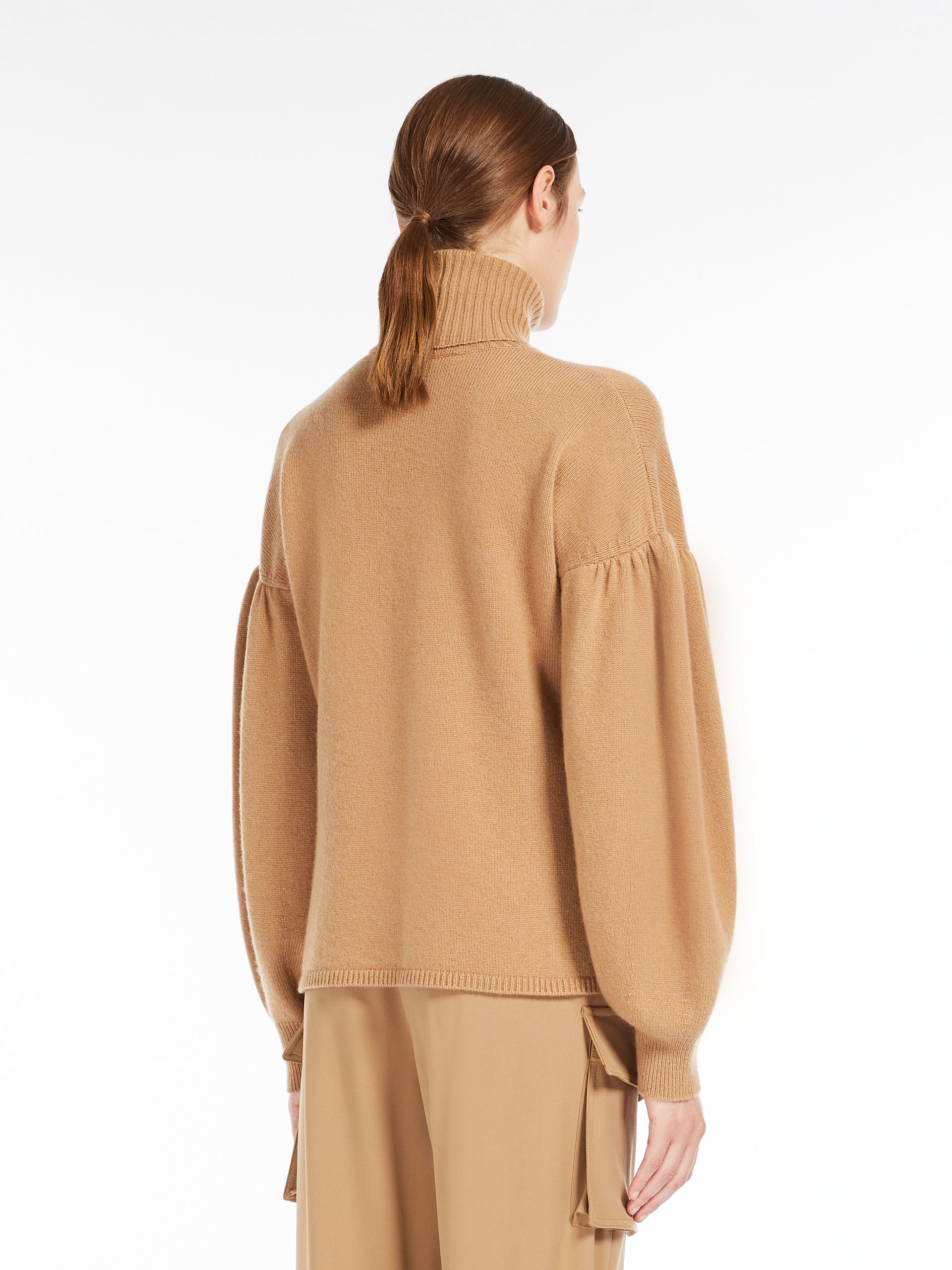 MALDIVE Wide-sleeved wool and cashmere jumper - 4