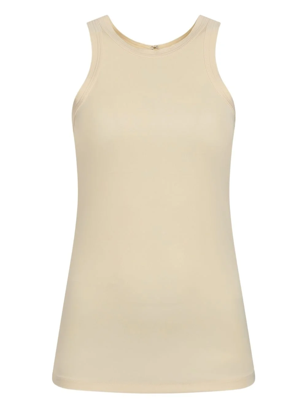 zip-back tank top - 1