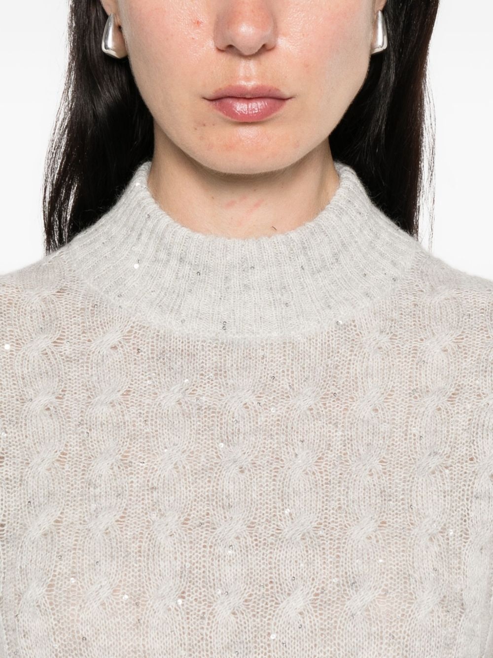 high-neck sweater - 5