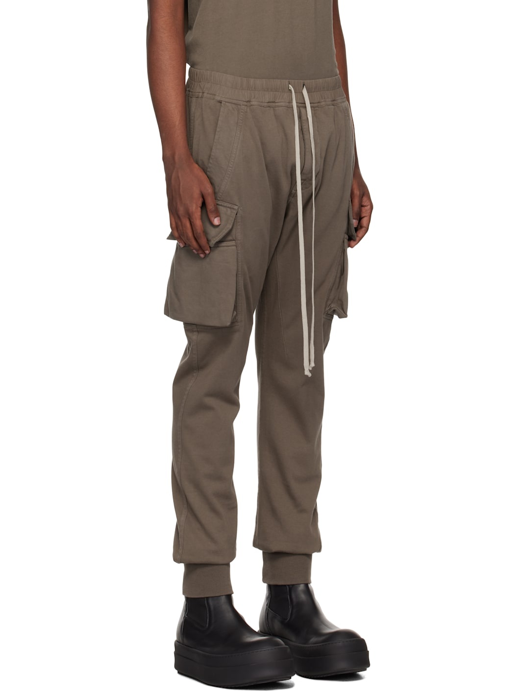 Gray Porterville Mastodon Cut Cargo Pants - 2
