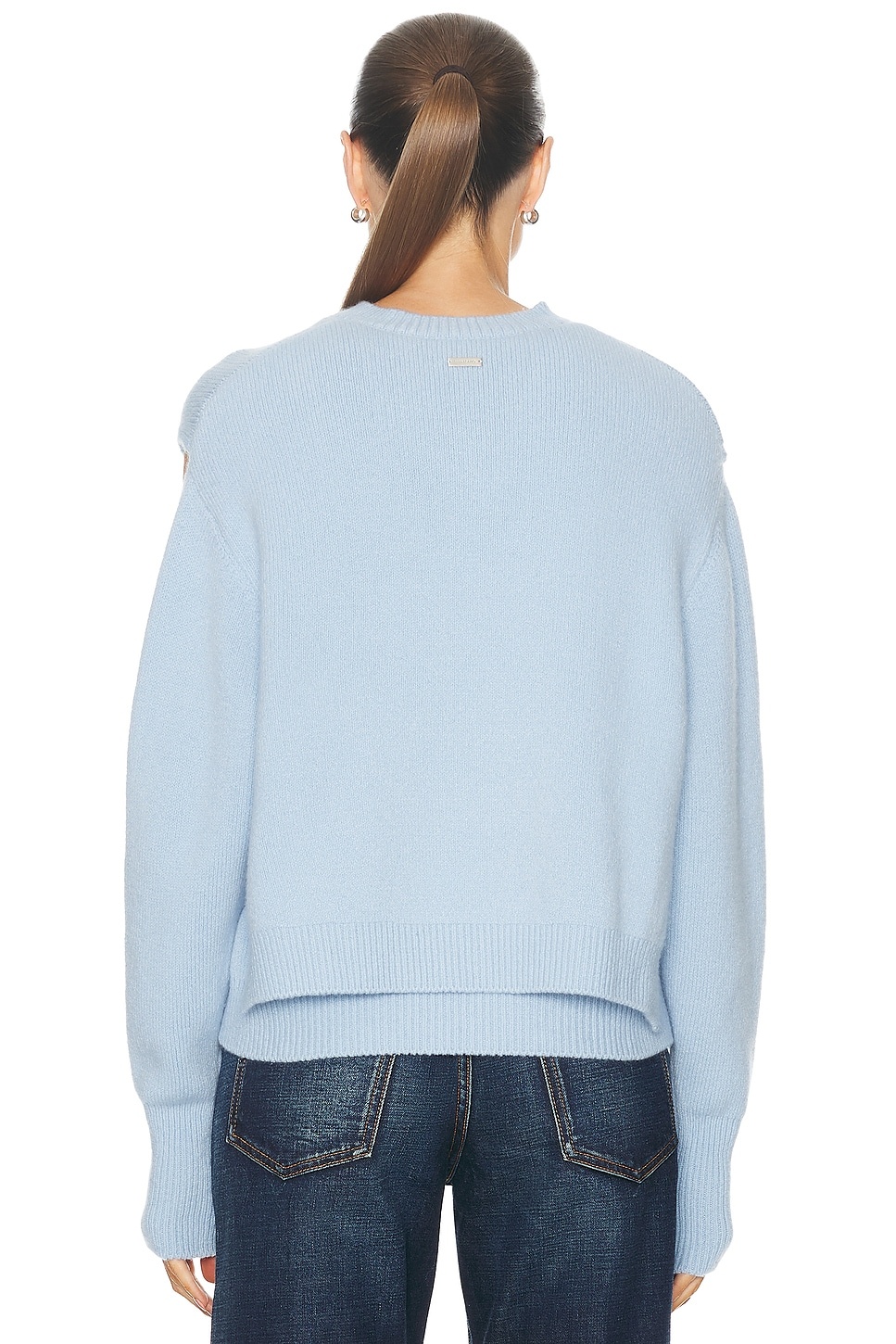 Cutout Sleeve Sweater - 3