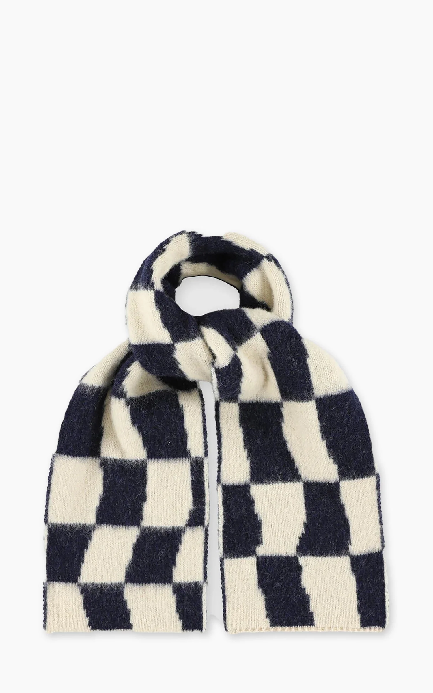 HOWLIN' MINI CHECKERBOARD SCARF NAVY - 1