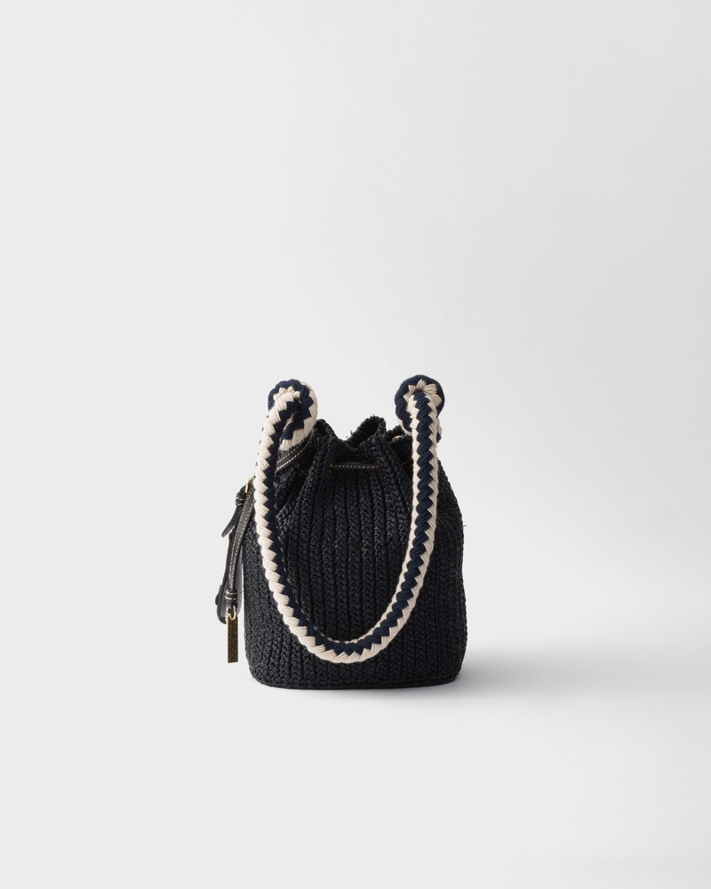 Crochet mini bucket bag 4