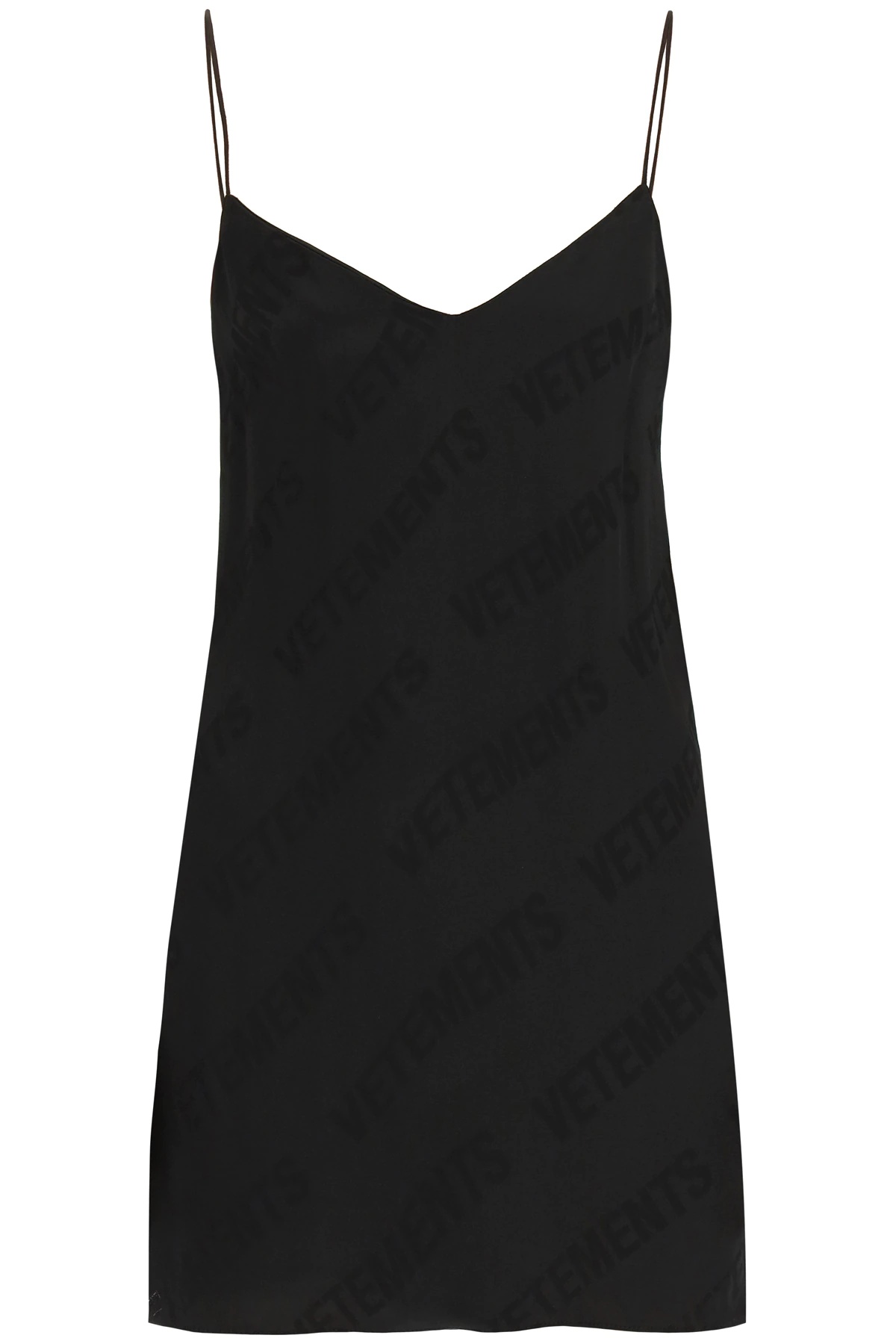 MONOGRAM SLIP DRESS - 1