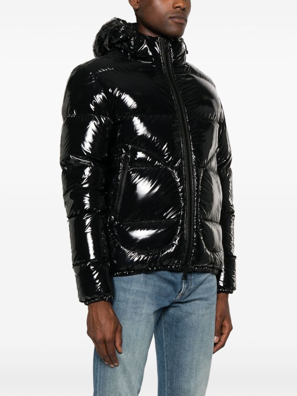 hooded puffer jacket - 3