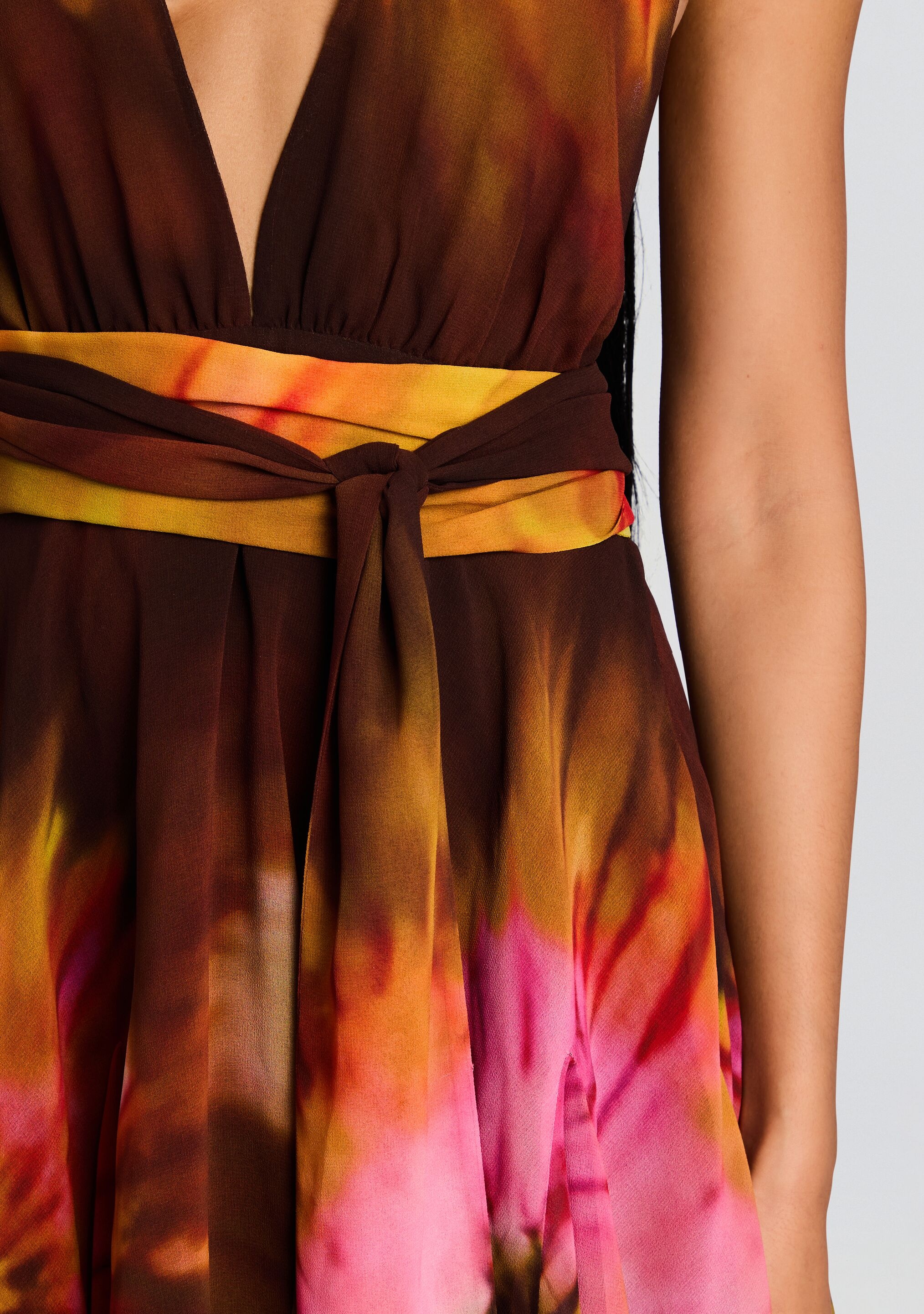 BRIOLA CHIFFON DRESS - 2