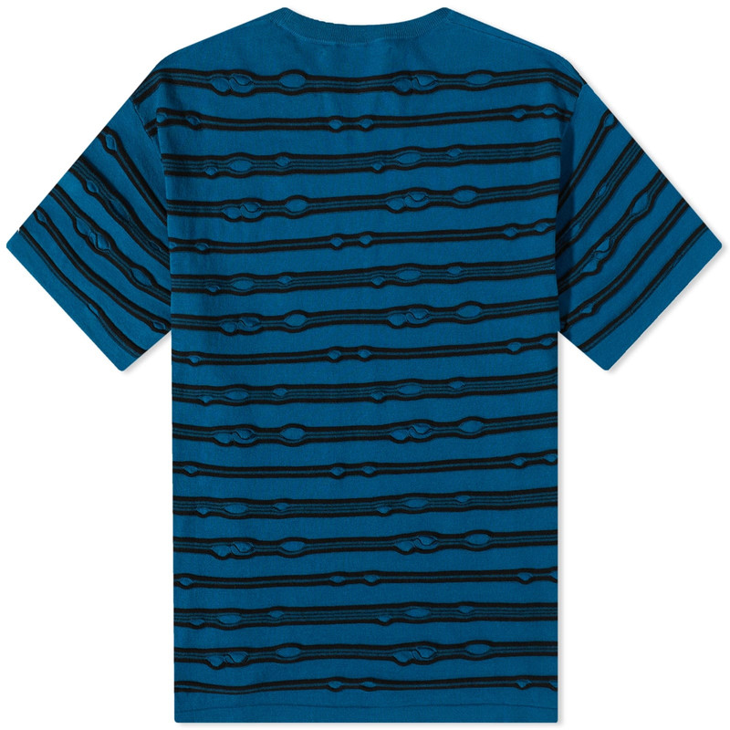 BRAIN DEAD Brain Dead Puckered Striped T-Shirt outlook