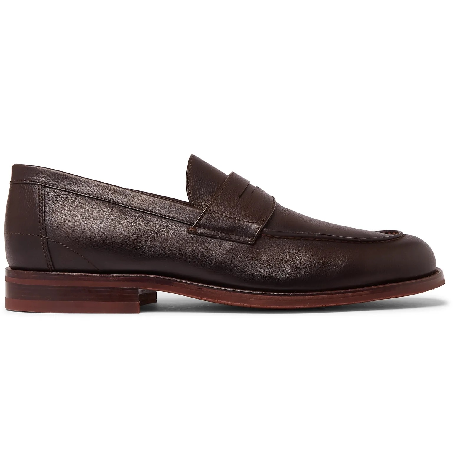 City Life Full-Grain Leather Loafers - 1