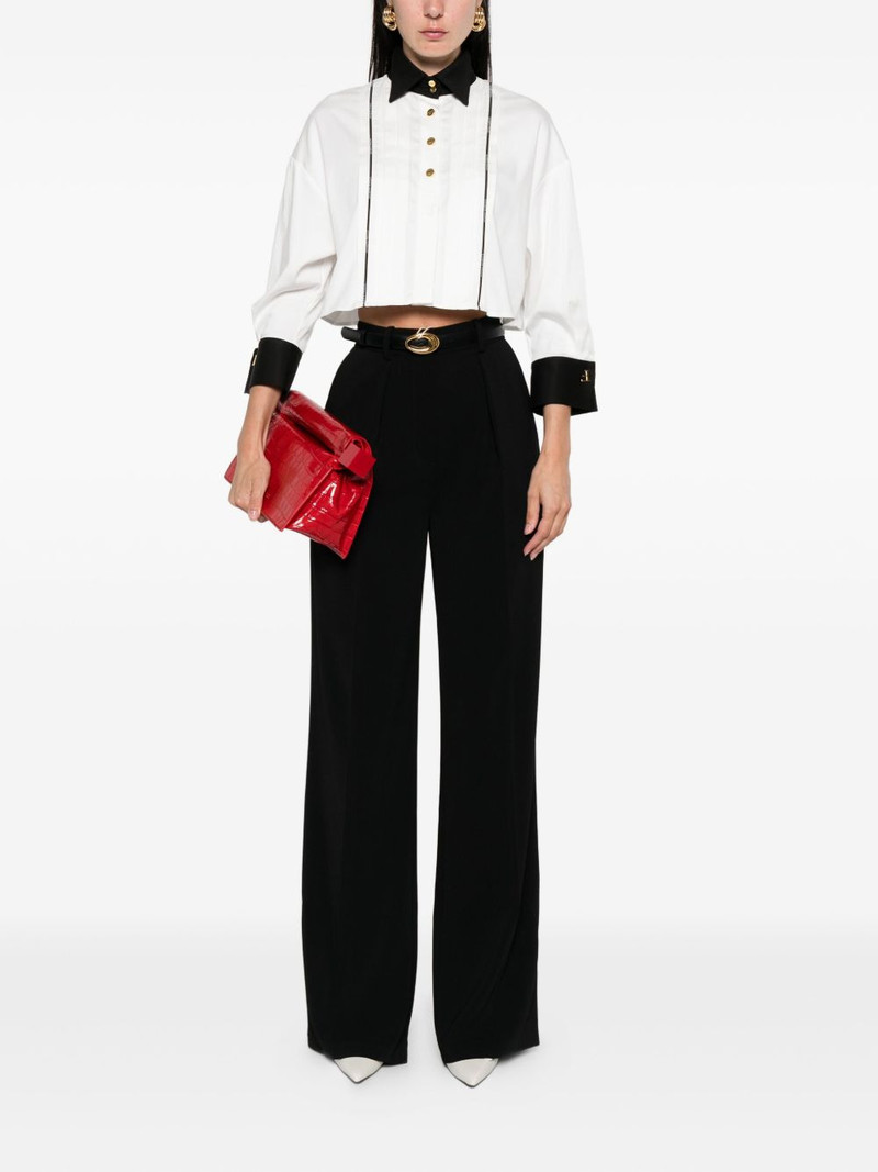 ELISABETTA FRANCHI pleated shirt outlook