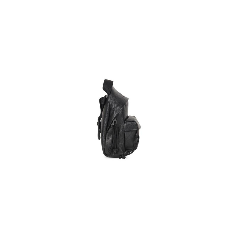 Men's Explorer Mini Crossbody Backpack in Black 3