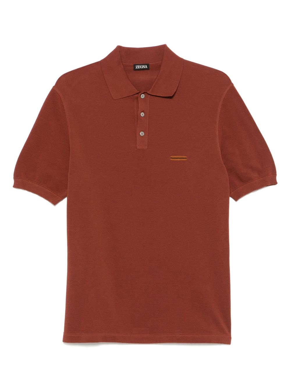 cotton polo shirt - 1