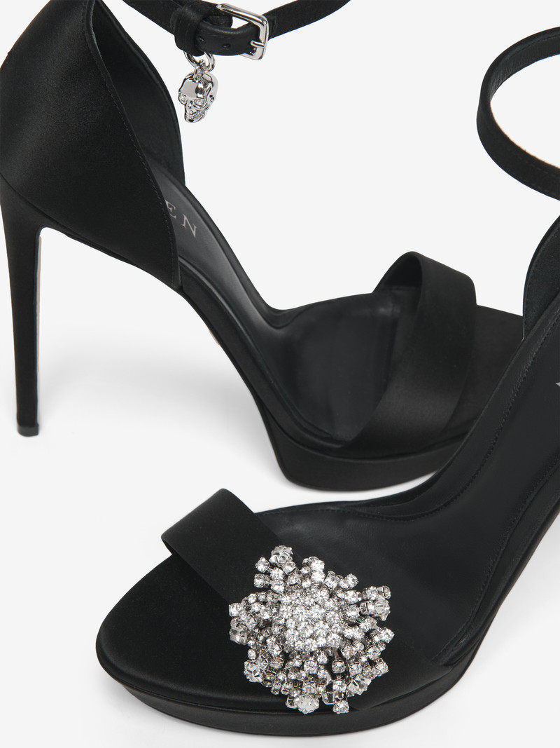 Jewel Platform Sandal 6