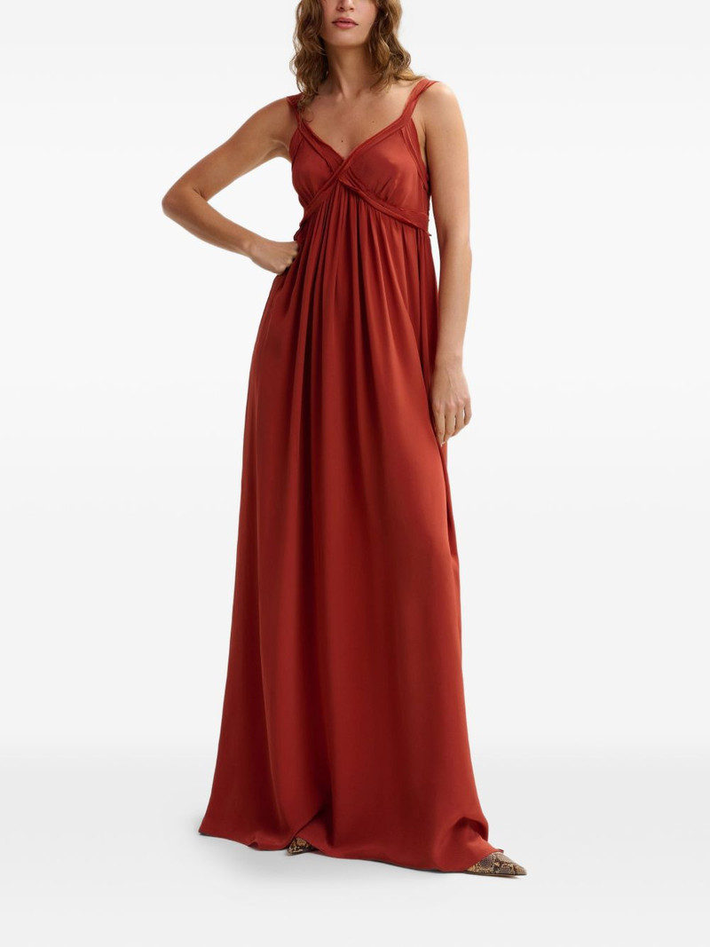 ESSENTIEL ANTWERP V-neck maxi dress outlook