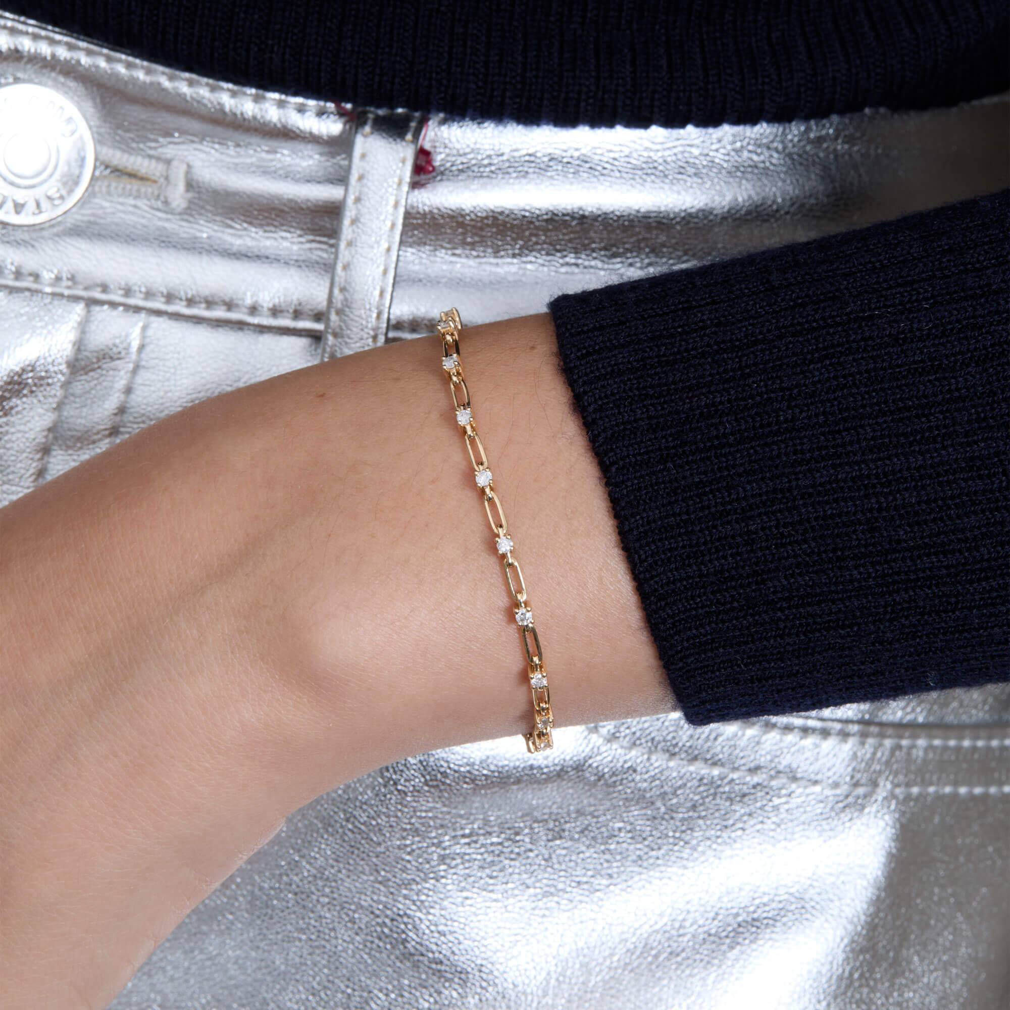 Diamond Flounce Bracelet - 2