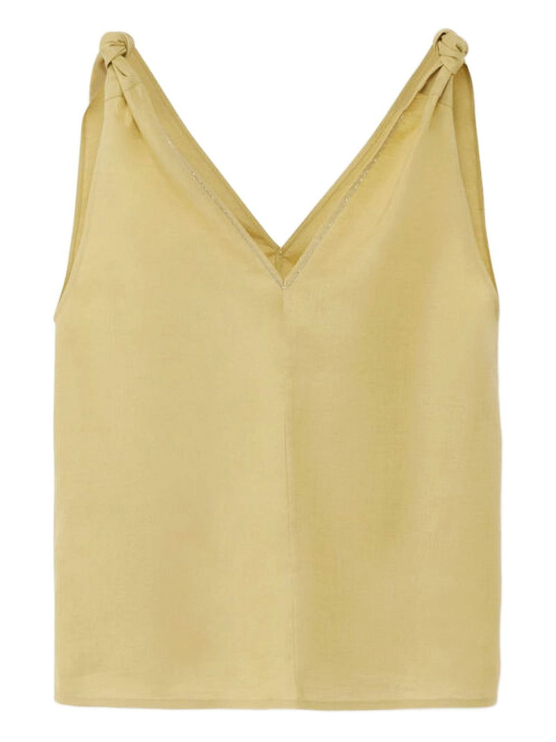 V-neck sleeveless top 1