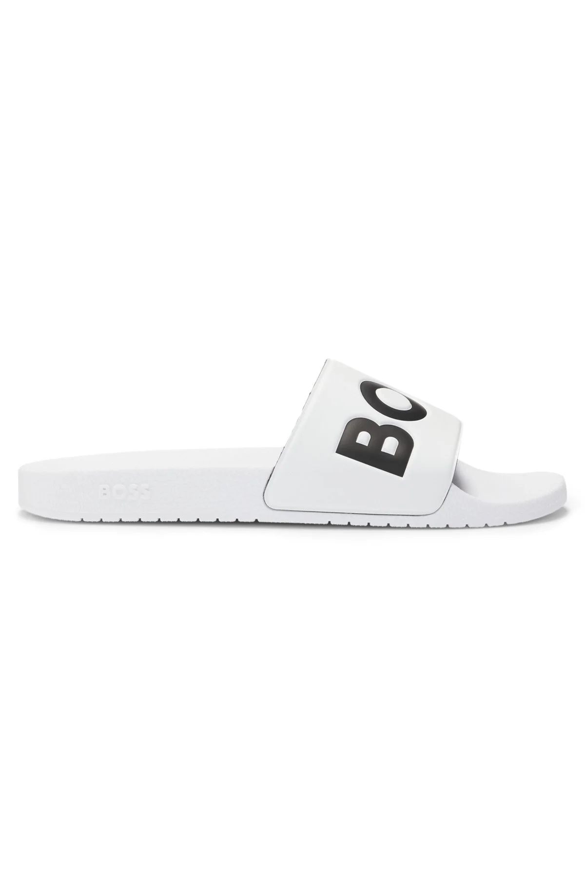 ITALIAN-MADE SLIDES WITH LARGE LOGO DETAIL - 1