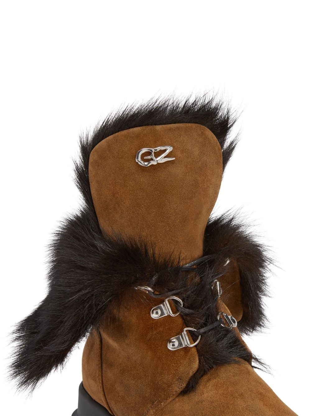 Phillis faux-fur trim boots - 4