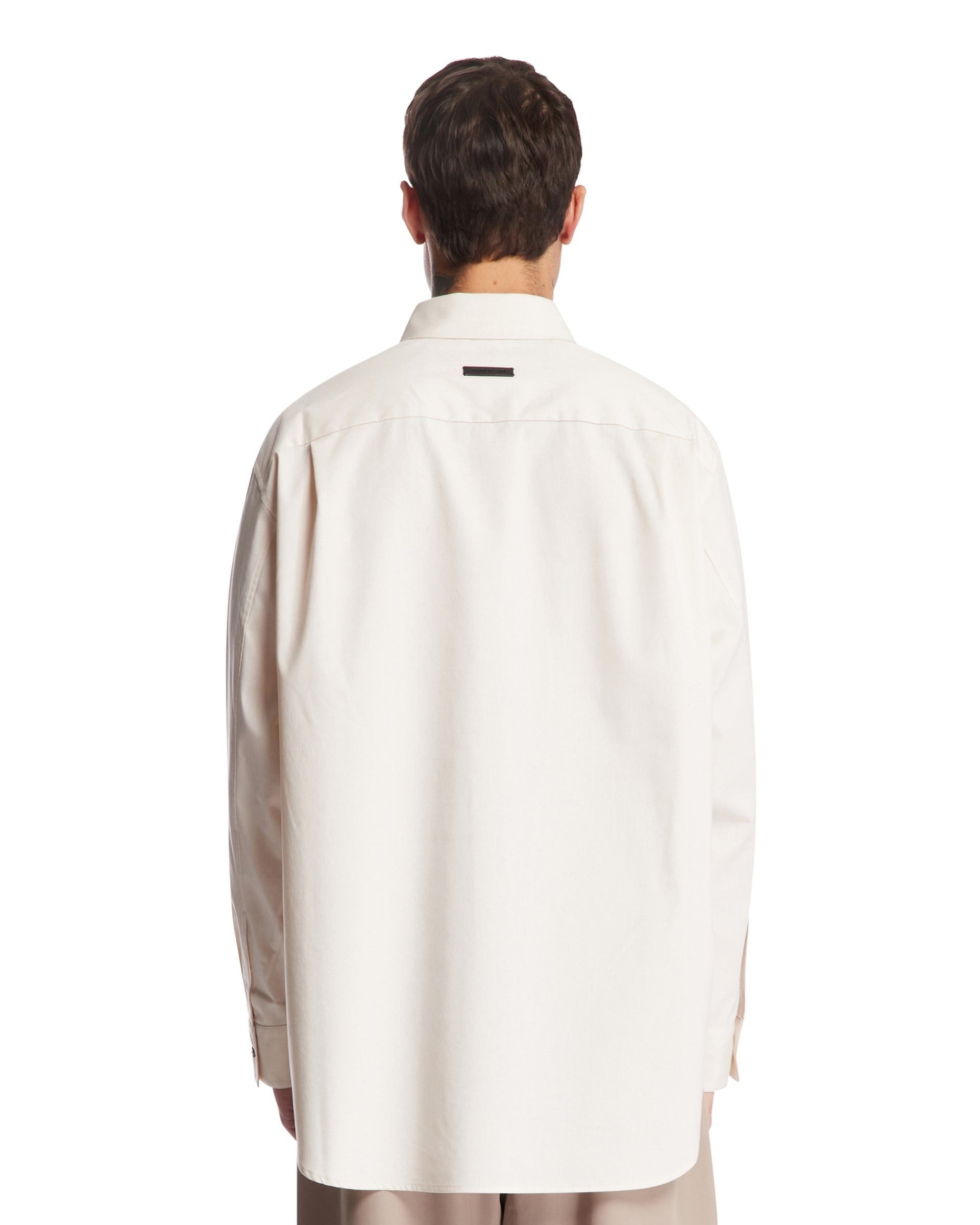 Beige Long Sleeve Shirt - 3