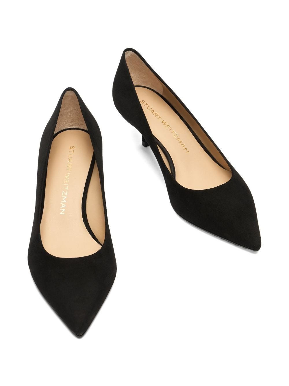 50mm Stuart power kitten-heel pumps - 3