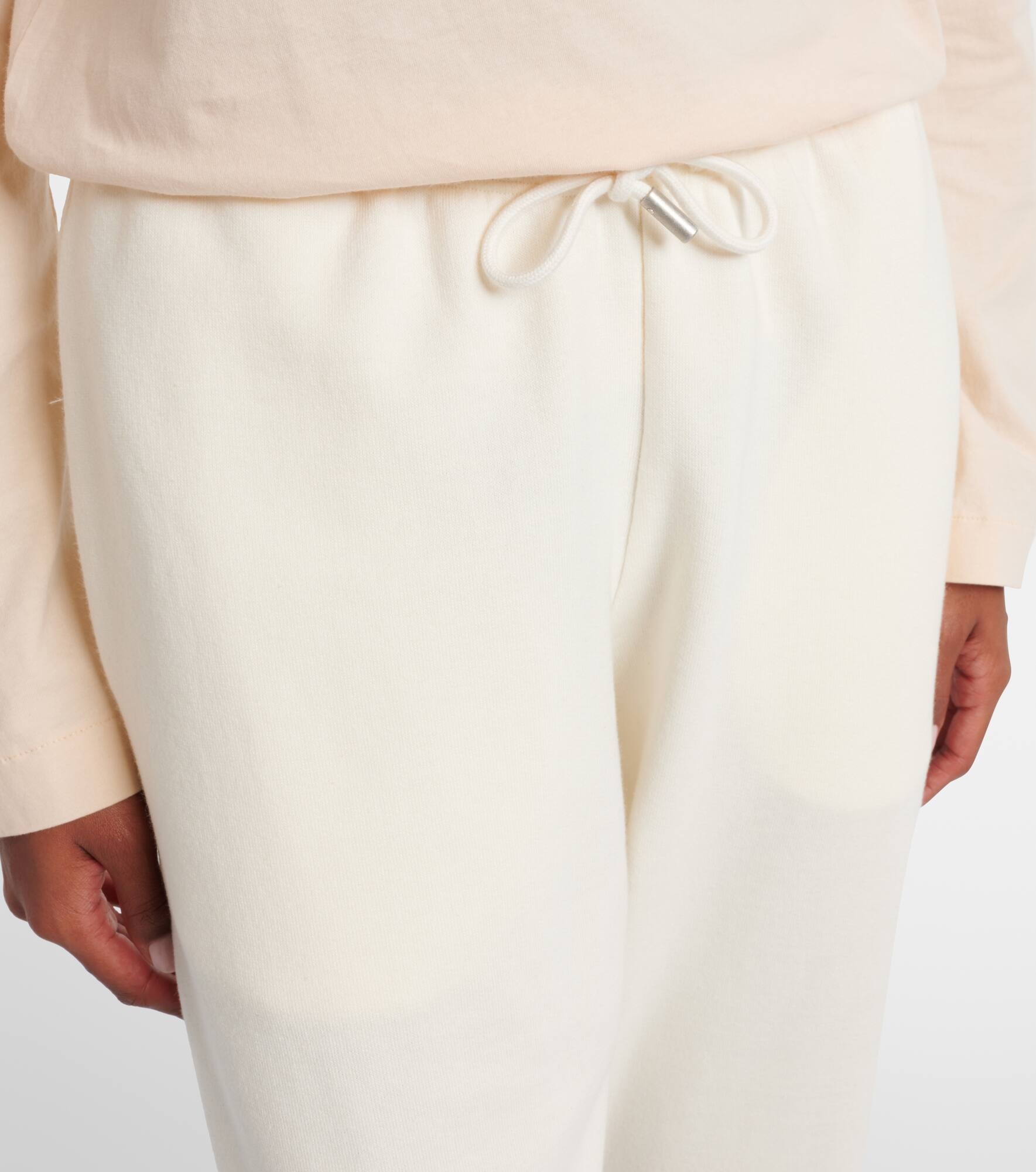 Teo cotton and cashmere sweatpants - 4