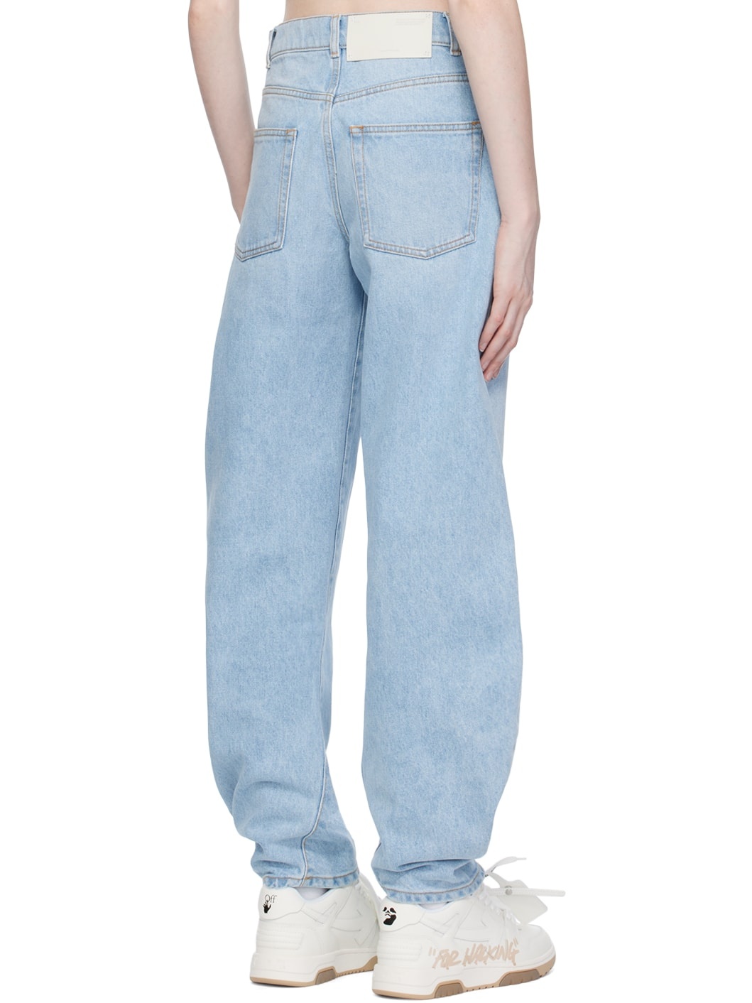 Blue Twist Banana Jeans - 3