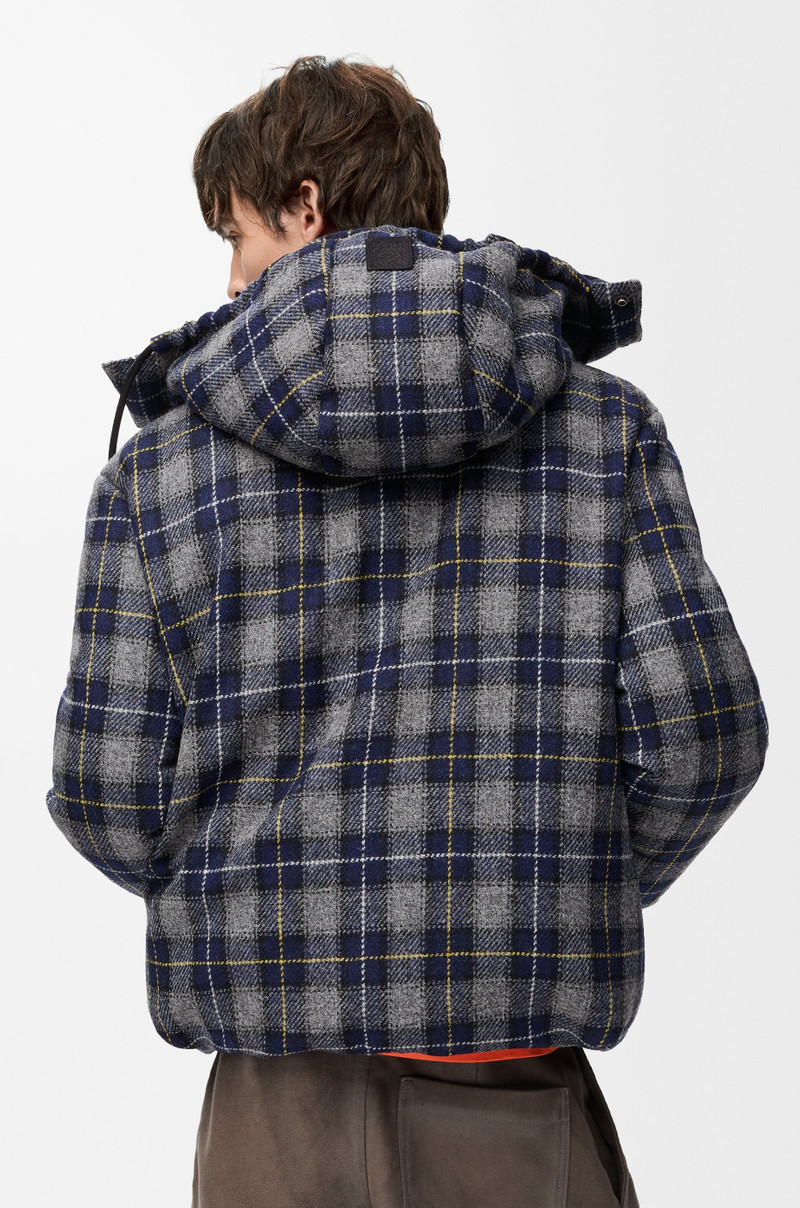Puffer jacket in wool 4