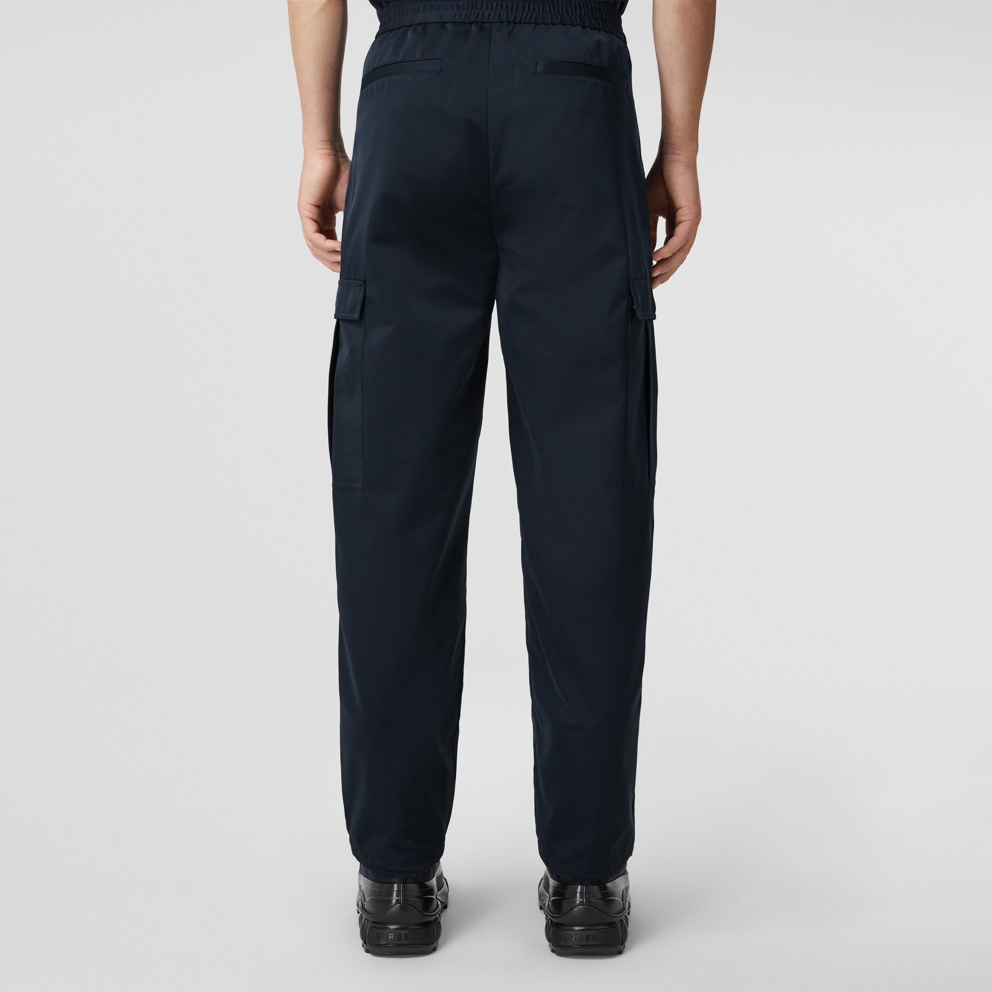 Wool Silk Blend Cargo Trousers – Exclusive Capsule Collection - 4